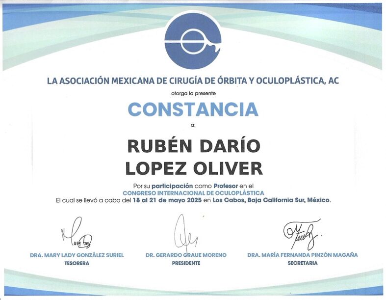 Órbita y Oculoplástico