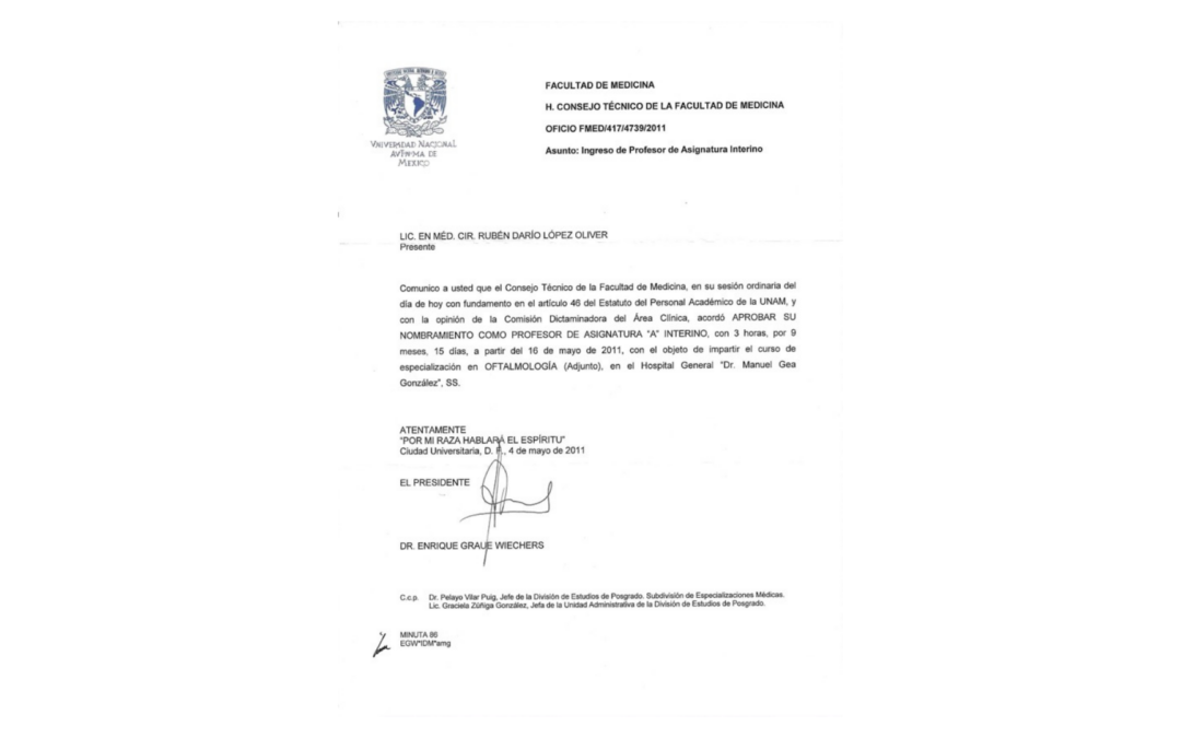 Facultad de Medicina 2011